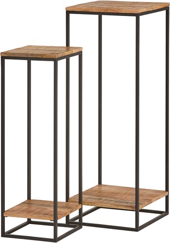 Cuba plant table, set of 2 - Best Seller Collection