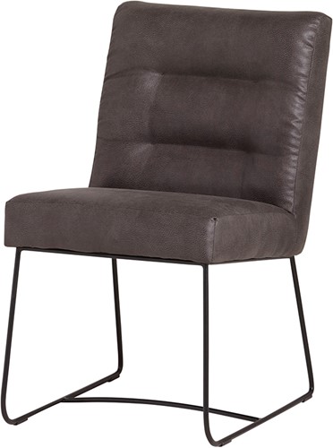 Dave eetkamerstoel - zonder arm - 03 Black Metal - Dutch Industries Chairs