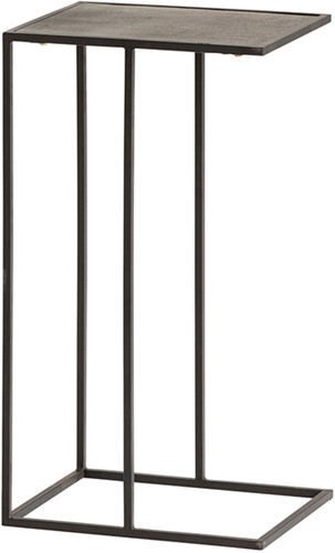 Table pour ordinateur Estoril, Blackish bronze - Allure Alu Collection