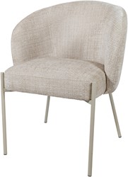 Adele chaise - pieds de chaise beige - Star Collection