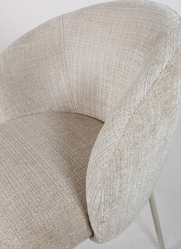 Adele dining chair - beige legs - Star Collection-5