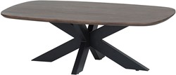 Coffee table danish oval 120, Mango Brown Walnut  - Akagi Table Collection