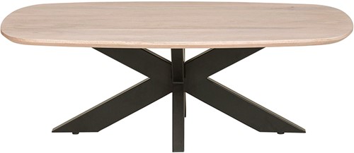 Salontafel deens ovaal 120, Mango Ashblond - Akagi Table Collection-1