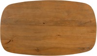 Coffee table danish oval 120, Mango Smooth Natural - Akagi Table Collection-4