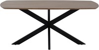Esstisch Dänisch oval 230, Mango Brown Walnut - Akagi Table Collection-1