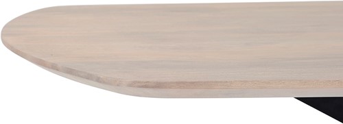 Esstisch Dänisch oval 210, Mango Ashblond - Akagi Table Collection-3