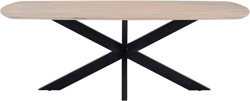Esstisch Dänisch oval 210, Mango Ashblond - Akagi Table Collection-1