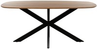 Dining table danish oval 180, Mango Smooth Natural - Akagi Table Collection-1
