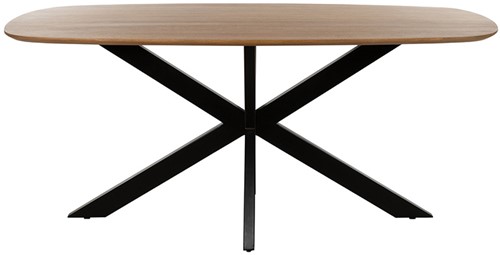 Dining table danish oval 180, Mango Smooth Natural - Akagi Table Collection-1