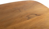 Dining table danish oval 160, Mango Smoot Natural - Akagi Table Collection-3