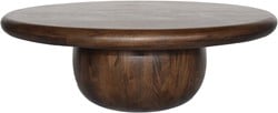 Salontafel Ø90, Mango Brown Walnut - Balloon Table Collection