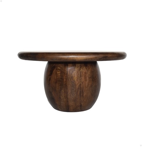 Coffee table Ø75, Mango Brown Walnut - Balloon Table Collection