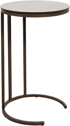 Bernardo laptoptafel - rond - Unlimited Laminate Collection