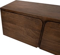 TV Anrichte 190 mit 3 Türen und 2 Schubladen, Mango Dark Malt - Bloemfontein Collection-3