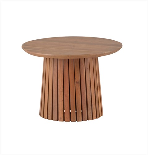 Coffee table Ø60, Acacia Naturale  - Burundi Table Collection