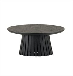 Salontafel Ø90, Acacia Black - Burundi Table Collection