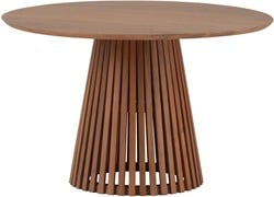 Eetkamertafel Ø120, Acacia Naturale  - Burundi Table Collection