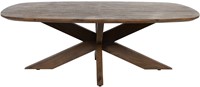 Salontafel 120, Acacia Marron Brown - Capricorn Table Collection-1