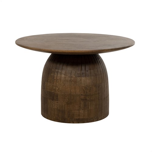 Karl salontafel Ø60, H40, Mango Matt Walnut - Couture Collection