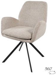 Charles chaise - pivotante 360 - Unique Collection