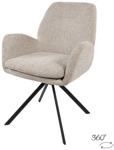 Charles chaise - pivotante 360 - Unique Collection