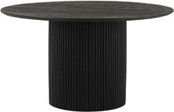 Eetkamertafel Ø140, Acacia Black - Congo Table Collection