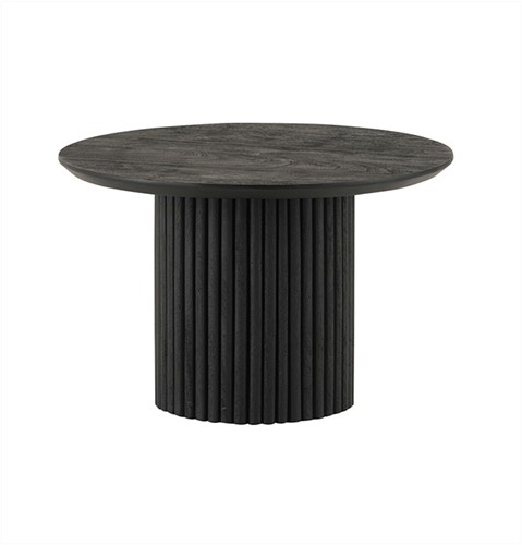 Table basse Ø60, Acacia Black - Congo Table Collection