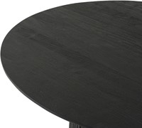 Table séjour Ø140, Acacia Black - Congo Table Collection-1