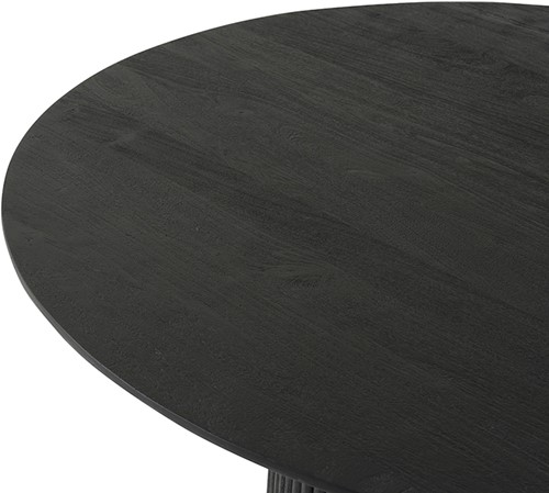 Table séjour Ø140, Acacia Black - Congo Table Collection-1