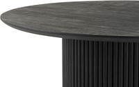 Table séjour Ø140, Acacia Black - Congo Table Collection-2