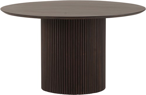 Eetkamertafel Ø140, Mango Dark Walnut - Congo Table Collection