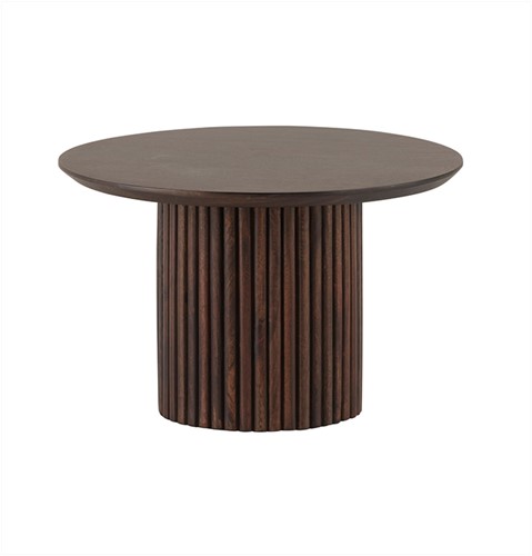 Couchtisch Ø60, Mango Dark Walnut - Congo Table Collection