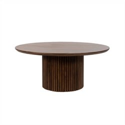 Salontafel, Ø90, Mango Brown Walnut - Congo Table Collection