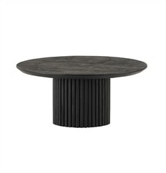 Salontafel Ø90, Acacia Black - Congo Table Collection