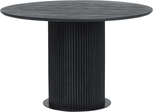 Dining table Ø120, Acacia Black - Congo Table Collection