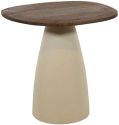 Beistelltisch organisch 50, H50, Mango Malaga Brown - Cornetto Collection