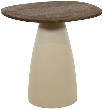 End table organic 50, H50, Mango Malaga Brown - Cornetto Collection