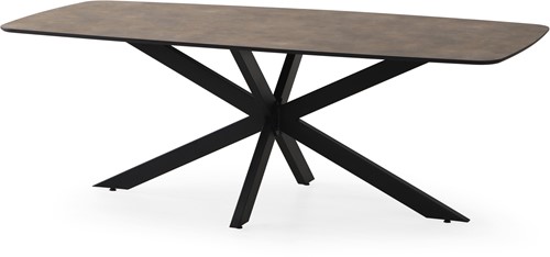 Desdemona dining table - danish oval - Unlimited Laminate Collection