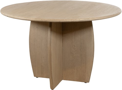 Eetkamertafel Ø120, Acacia Weathered Wood - Durban Table Collection