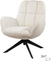 Elvis fauteuil pivotante 360 - Unique Collection