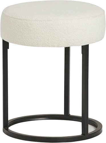 Escabel hocker - 40 - Alpine - Ivory 101 - Unique Collection