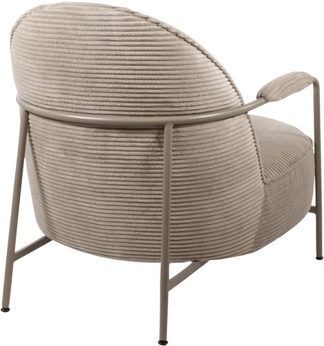 Elton fauteuil - Sand cadre - Unique Collection-2