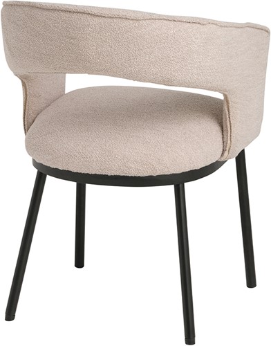 Lynn armstoel - frame black metal - Dutch Industries Chairs-2