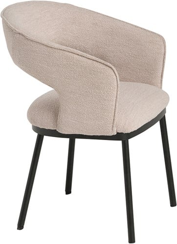 Lynn armstoel - frame black metal - Dutch Industries Chairs-3