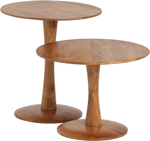 Beistelltisch Ø60, niedrig, Ginger - Flare Furniture-1