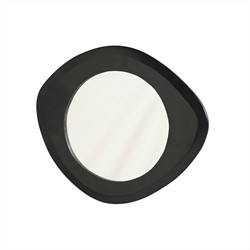 Miroir 50, géométrique, Black - Flare Furniture