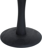 Beistelltisch Ø60, niedrig, Black - Flare Furniture-1