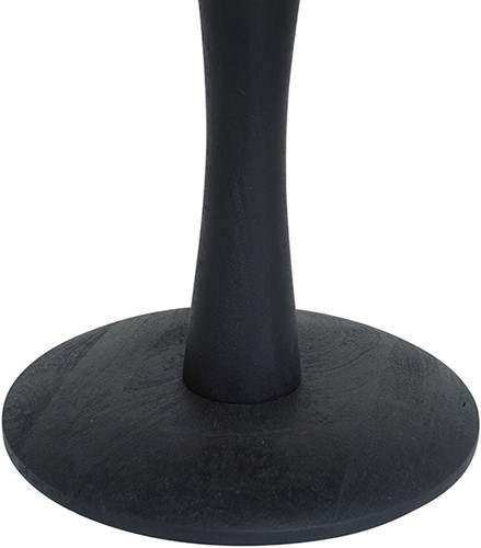 Beistelltisch Ø60, niedrig, Black - Flare Furniture-1