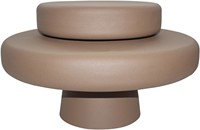 Alkmaar Couchtisch, Ø68, H38.5, Brown - Formaggio Collection
