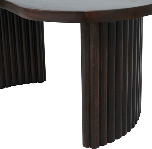 Firenze salontafel 85, boonvorm, Mango Brown Walnut - Mix & Match Collection-4